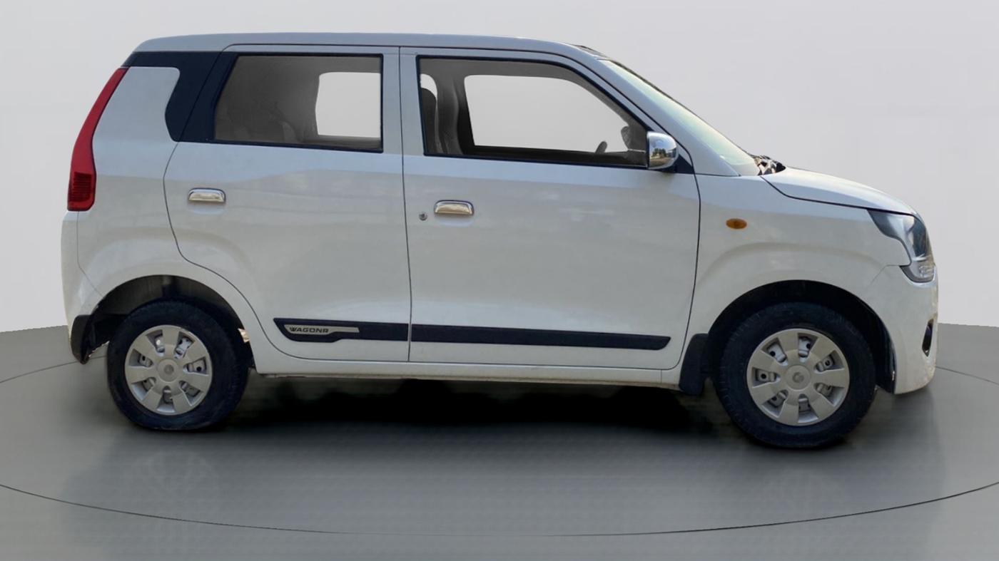 2019 Maruti New Wagon-R LXI CNG 1.0, CNG, Manual, 41,499 km, Right Side View