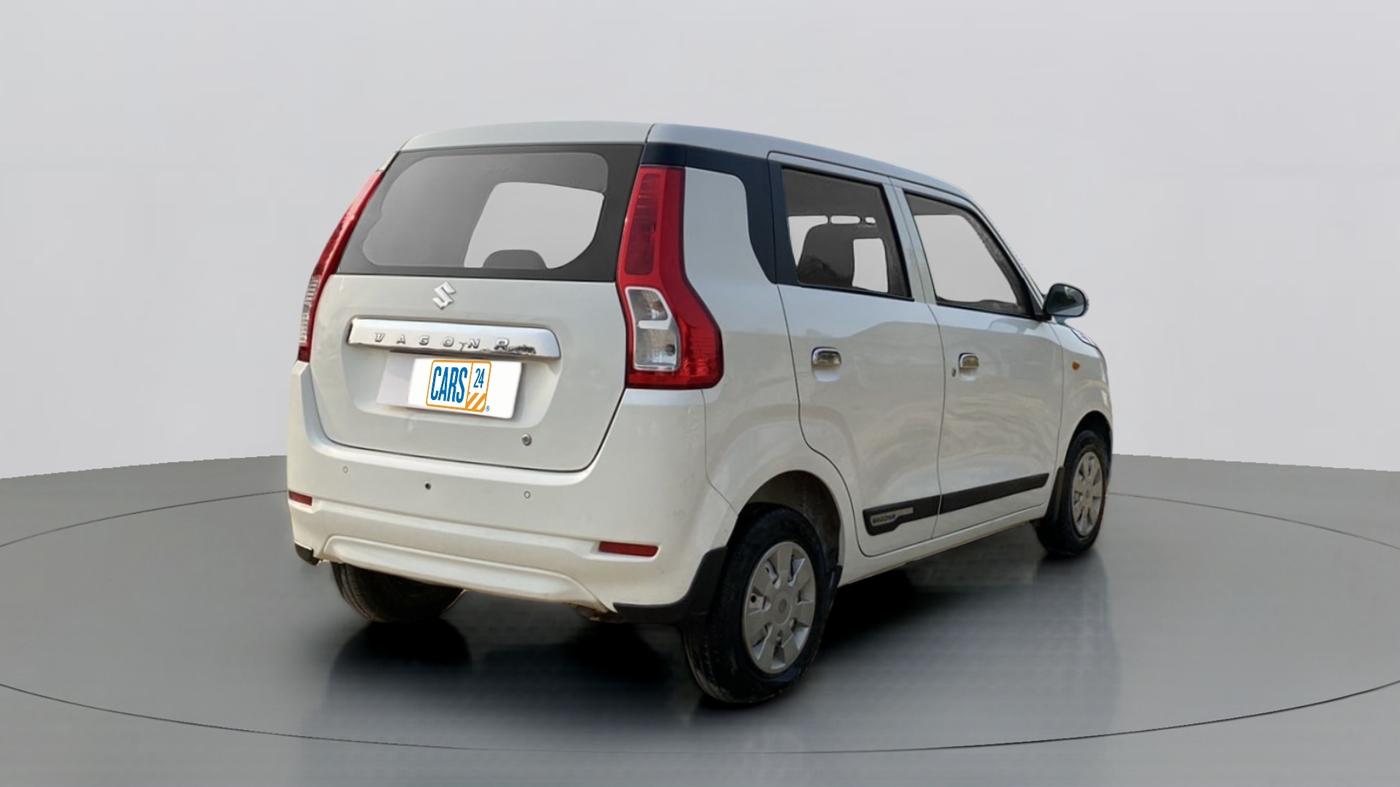 2019 Maruti New Wagon-R LXI CNG 1.0, CNG, Manual, 41,499 km, Right Back Diagonal