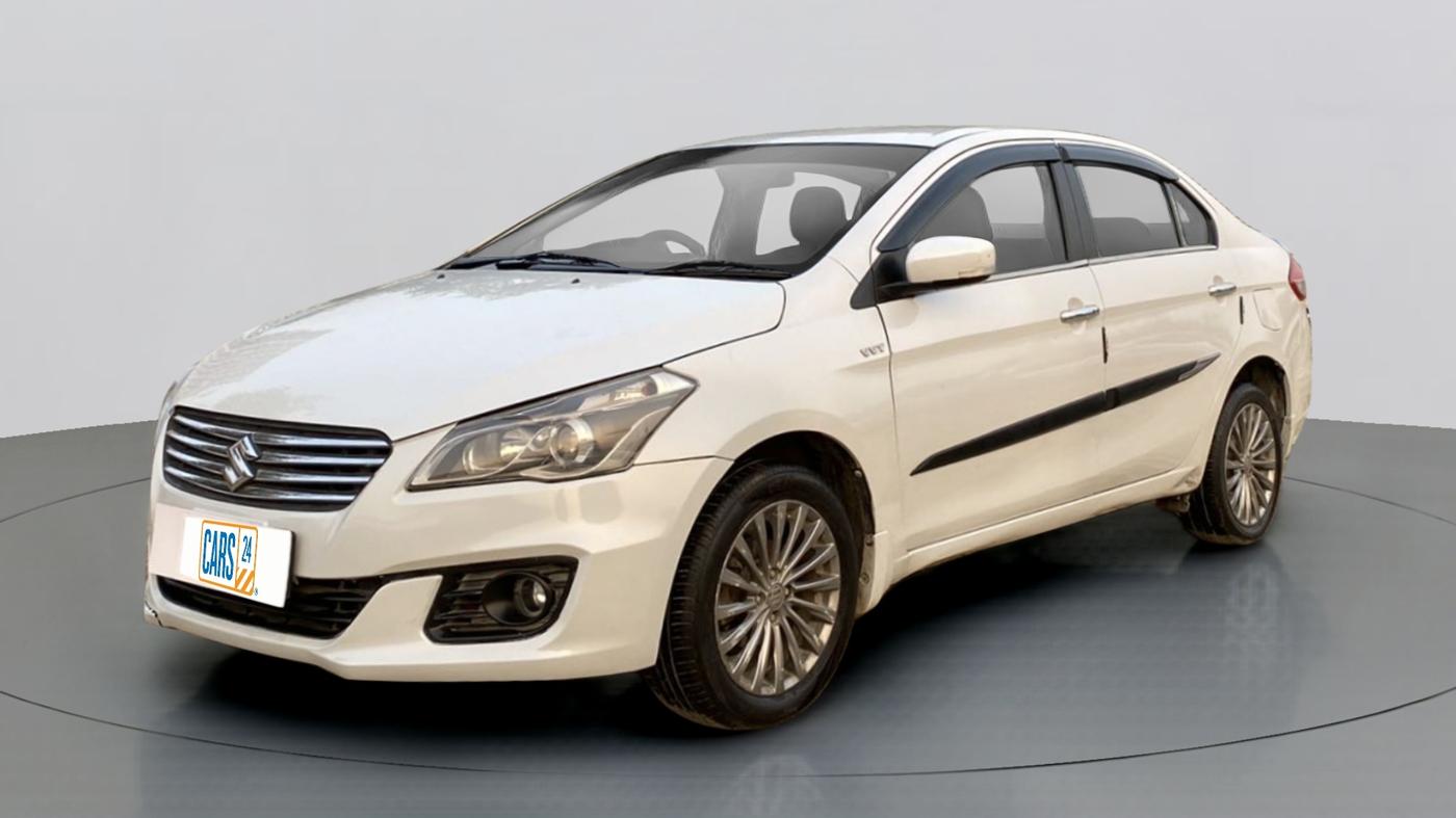 2017 Maruti Ciaz ZXI+, Petrol, Manual, 36,038 km, Left Front Diagonal