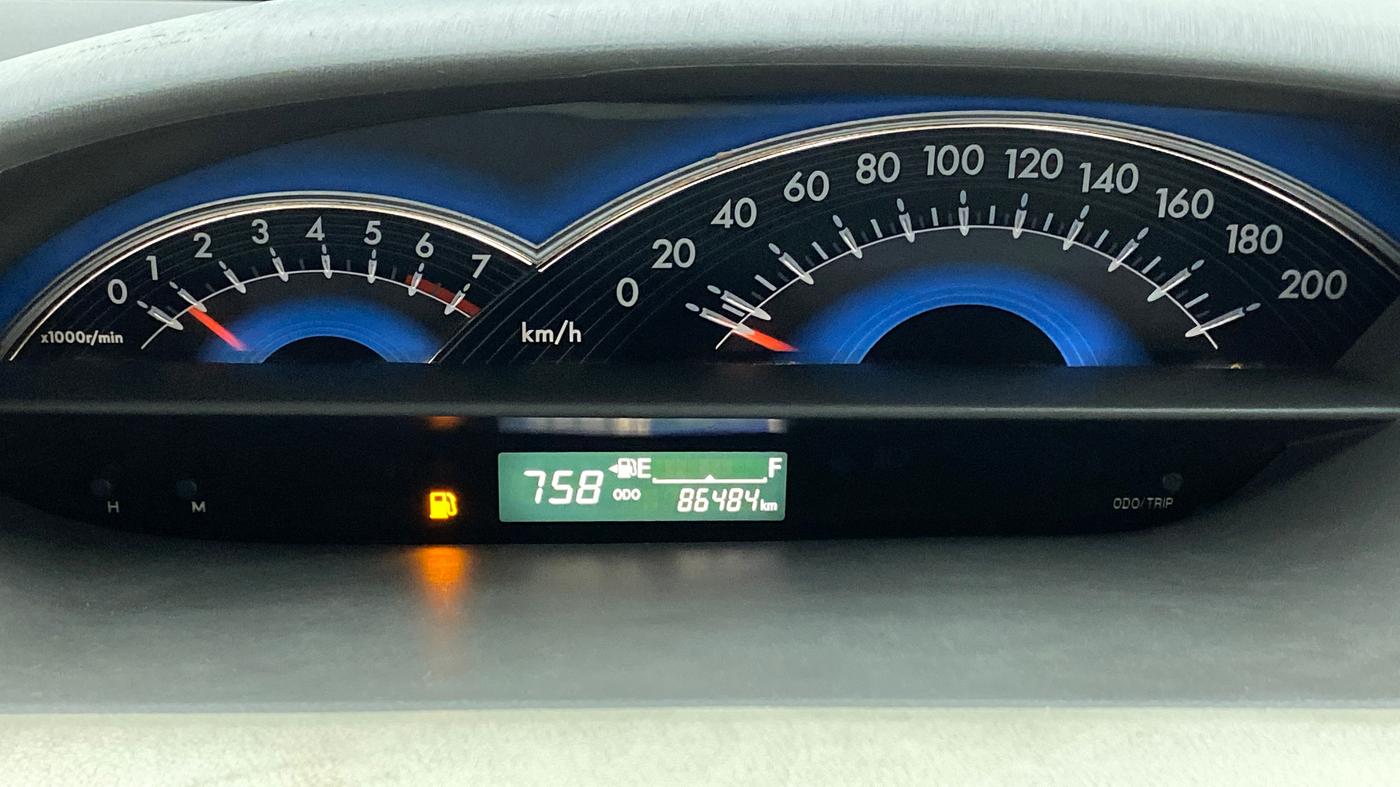 2015 Toyota Etios G, Petrol, Manual, 86,484 km, Odometer Image