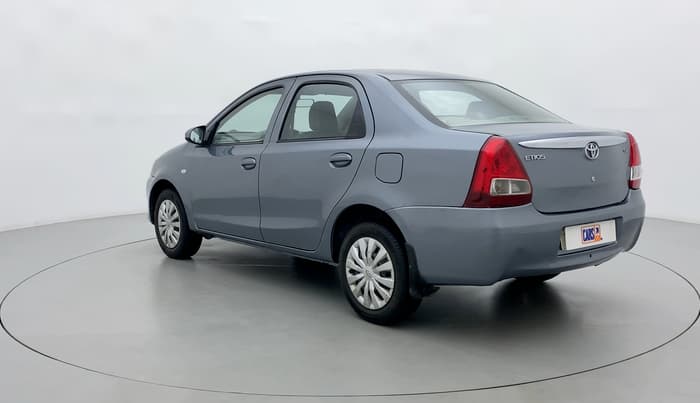 2015 Toyota Etios G, Petrol, Manual, 86,484 km, Left Back Diagonal