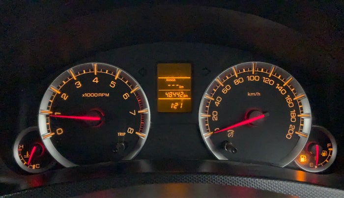 2014 Maruti Swift VXI D, Petrol, Manual, 48,495 km, Odometer Image