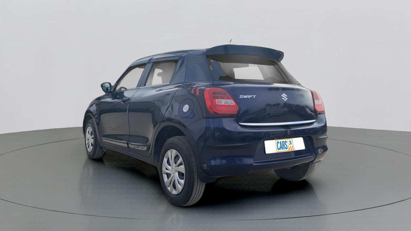 2018 Maruti Swift VXI AMT, Petrol, Automatic, 25,852 km, Left Back Diagonal