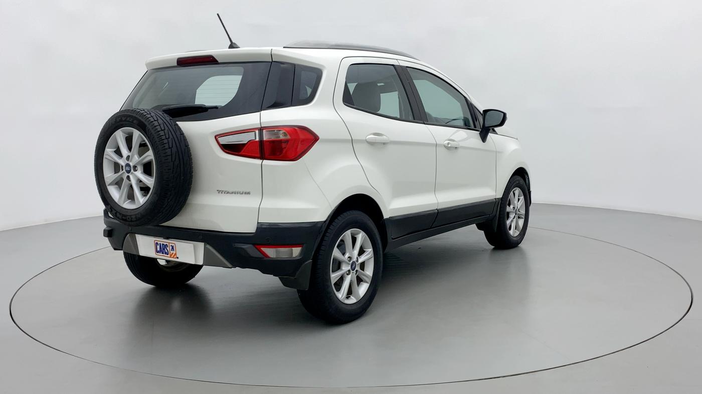 2017 Ford Ecosport 1.5 TITANIUM PLUS TI VCT AT, Petrol, Automatic, 85,982 km, Right Back Diagonal