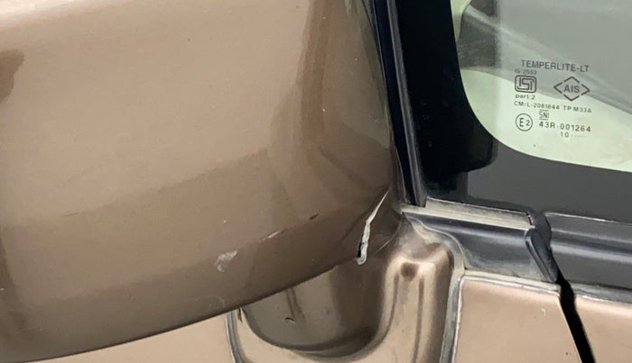 2010 Maruti Zen Estilo VXI, Petrol, Manual, 44,303 km, Right rear-view mirror - Cover has minor damage