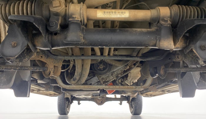 2018 Maruti Eeco 5 STR WITH AC PLUSHTR, Petrol, Manual, 53,190 km, Front Underbody
