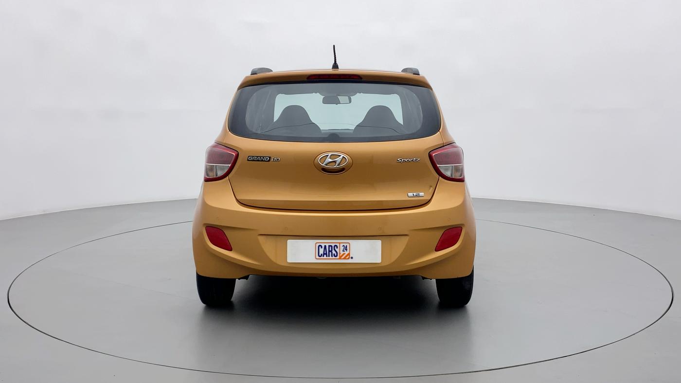2013 Hyundai Grand i10 SPORTZ 1.2 KAPPA VTVT, Petrol, Manual, 76,761 km, Back/Rear
