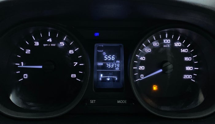 2018 Tata Tiago XE 1.2 REVOTRON, Petrol, Manual, 75,379 km, Odometer Image