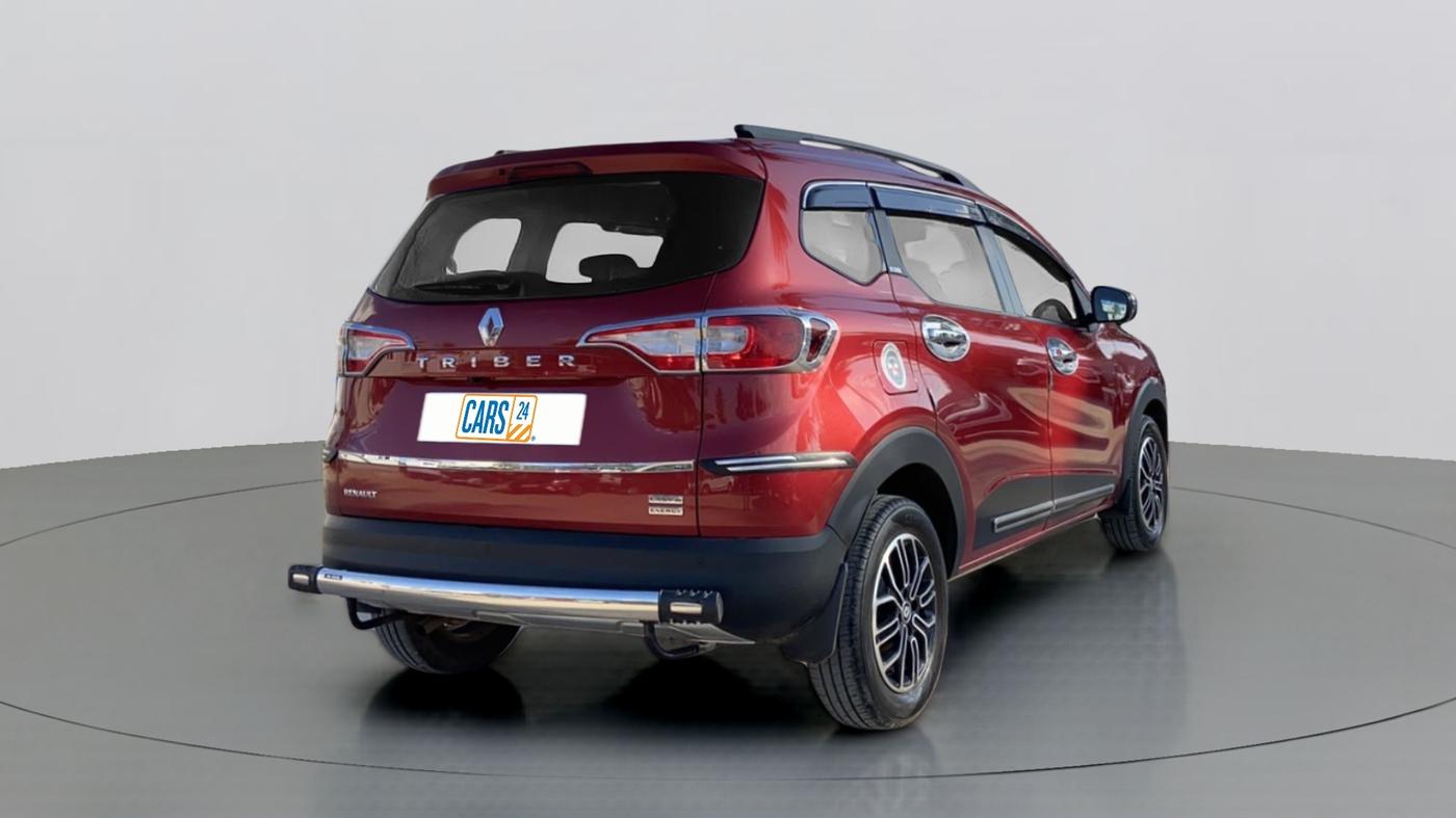 2020 Renault TRIBER RXZ AT, Petrol, Automatic, 21,009 km, Right Back Diagonal