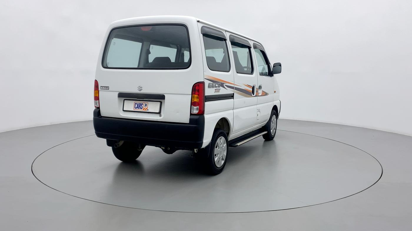 2020 Maruti Eeco 5 STR WITH A/C+HTR, Petrol, Manual, 44,431 km, Right Back Diagonal