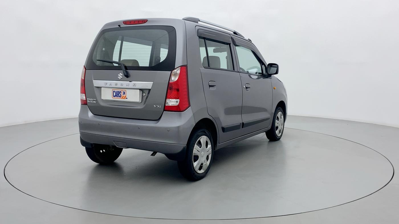 2017 Maruti Wagon R 1.0 VXI, Petrol, Manual, 27,591 km, Right Back Diagonal