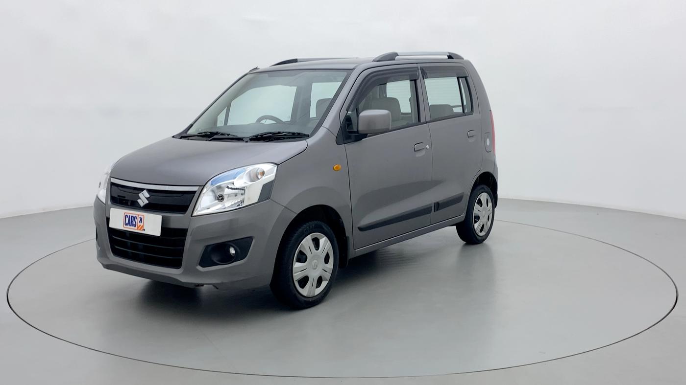 2017 Maruti Wagon R 1.0 VXI, Petrol, Manual, 27,591 km, Left Front Diagonal