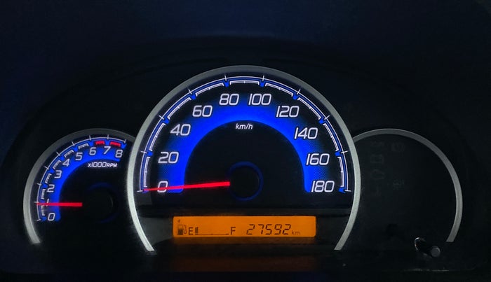 2017 Maruti Wagon R 1.0 VXI, Petrol, Manual, 27,591 km, Odometer Image