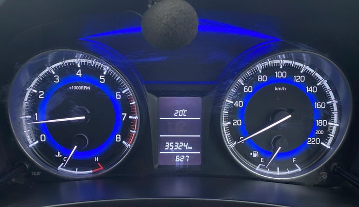 2016 Maruti Baleno DELTA PETROL 1.2, Petrol, Manual, 35,360 km, Odometer Image