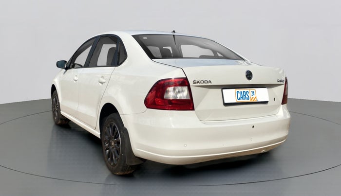 2016 Skoda Rapid 1.5 TDI AT STYLE PLUS BLACK PACKAGE, Diesel, Automatic, 97,782 km, Left Back Diagonal