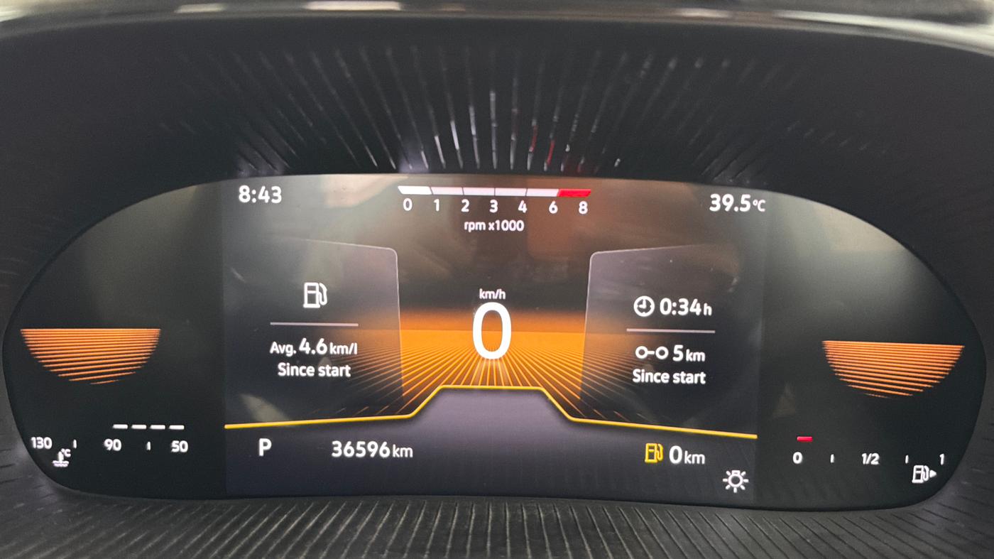 2023 Skoda SLAVIA STYLE 1.5L TSI DSG, Petrol, Automatic, 36,590 km, Odometer Image