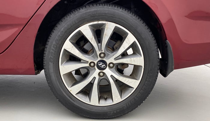 2014 Hyundai Verna FLUIDIC 1.4 VTVT CX, Petrol, Manual, 41,696 km, Left Rear Wheel