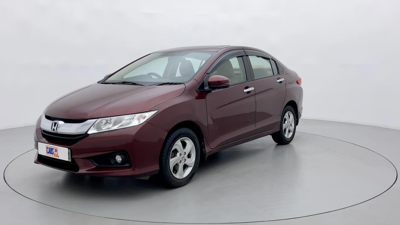 2015 Honda City VX CVT PETROL, Petrol, Automatic, 89,957 km, Left Front Diagonal