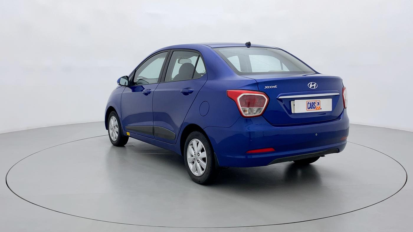 2014 Hyundai Xcent S 1.2 OPT, Petrol, Manual, 98,012 km, Left Back Diagonal