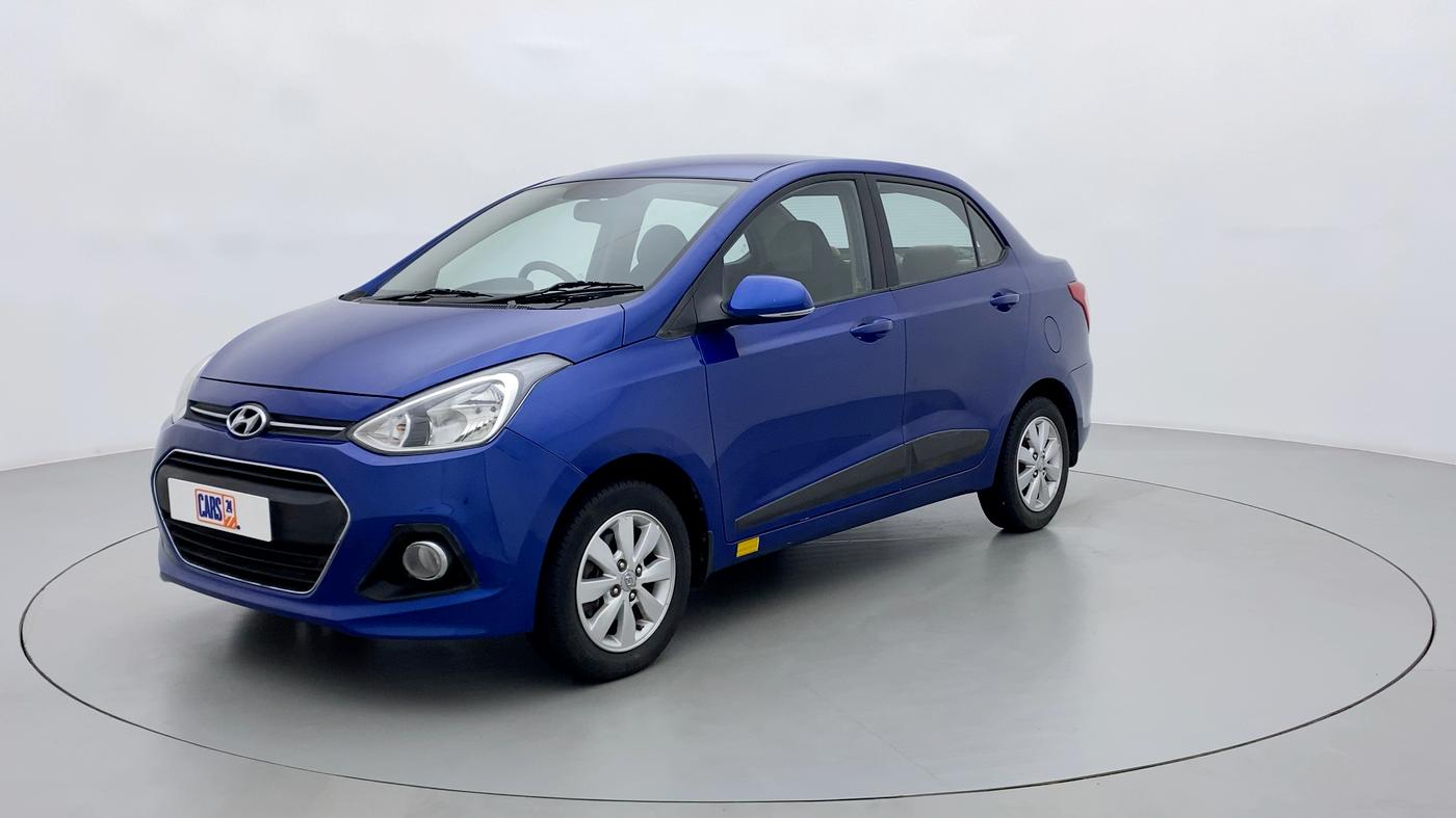 2014 Hyundai Xcent S 1.2 OPT, Petrol, Manual, 98,012 km, Left Front Diagonal