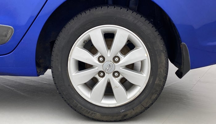 2014 Hyundai Xcent S 1.2 OPT, Petrol, Manual, 98,012 km, Left Rear Wheel