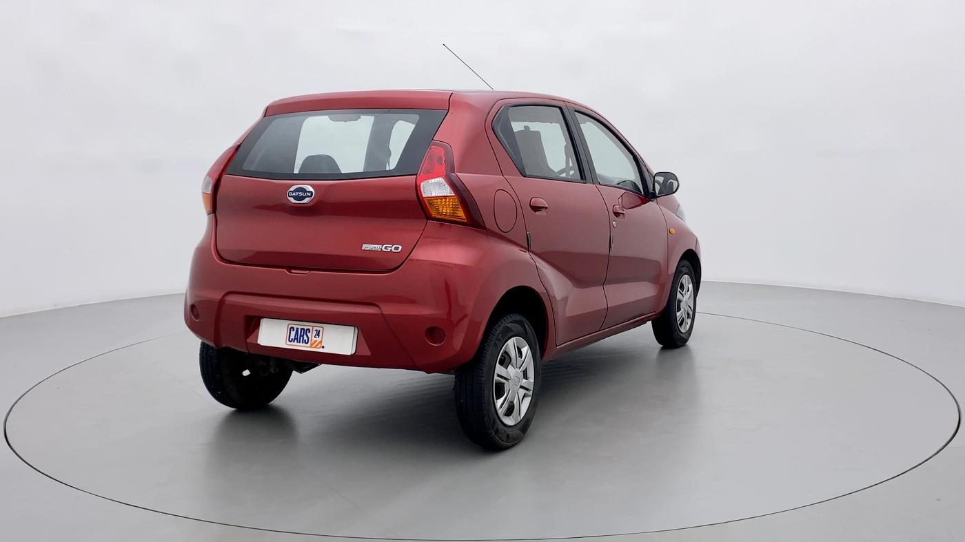2017 Datsun Redi Go T (O), Petrol, Manual, 23,574 km, Right Back Diagonal