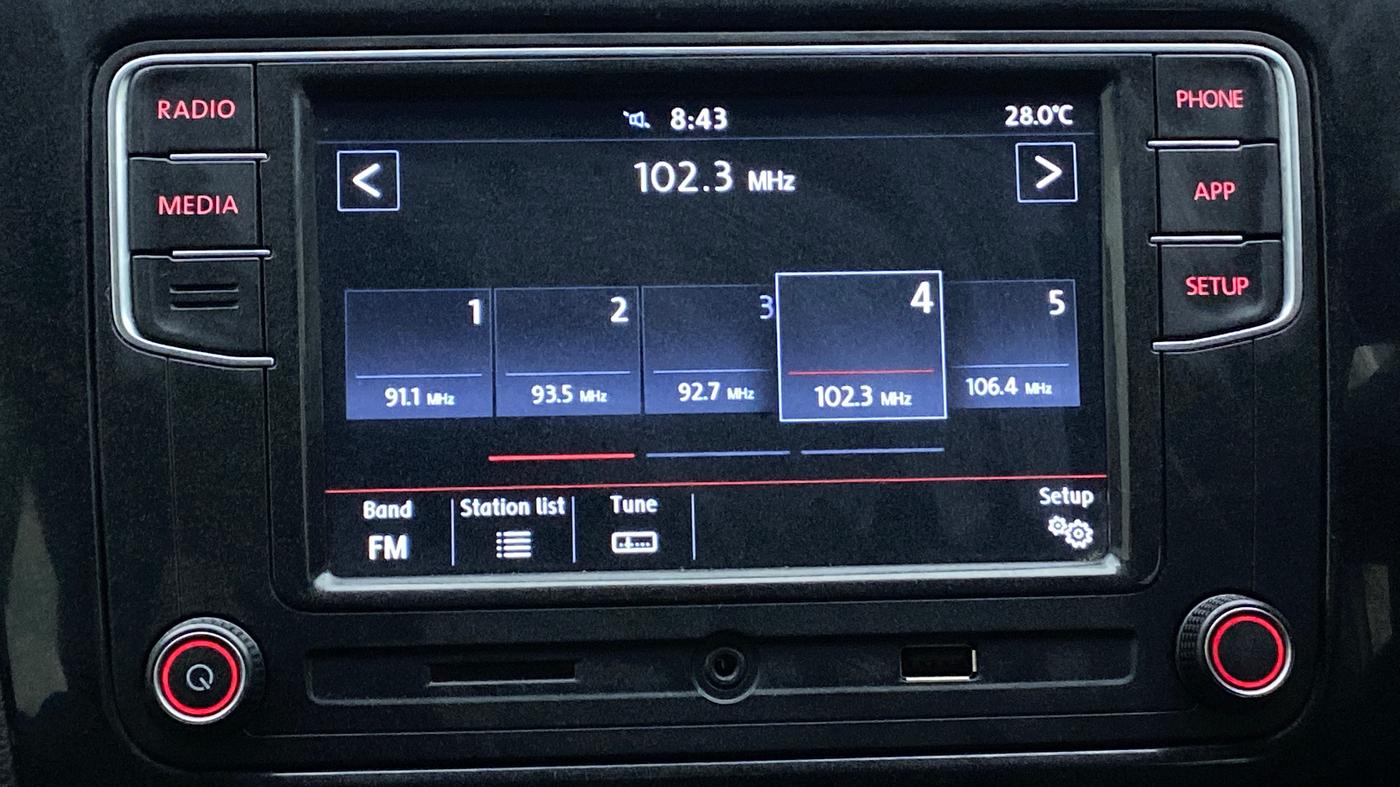 2021 Volkswagen Polo GT TSI AT 1.0, Petrol, Automatic, 78,065 km, Infotainment System