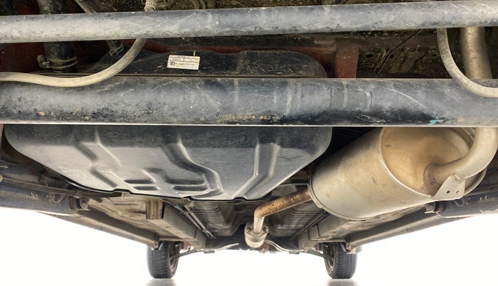 2018 Maruti Wagon R 1.0 VXI (O) AMT, Petrol, Automatic, 19,314 km, Rear Underbody