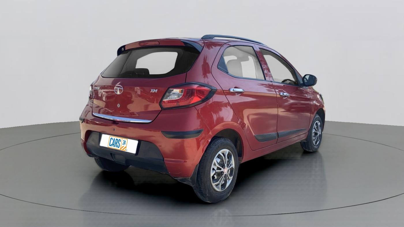 2018 Tata Tiago XM 1.2 REVOTRON, Petrol, Manual, 77,401 km, Right Back Diagonal