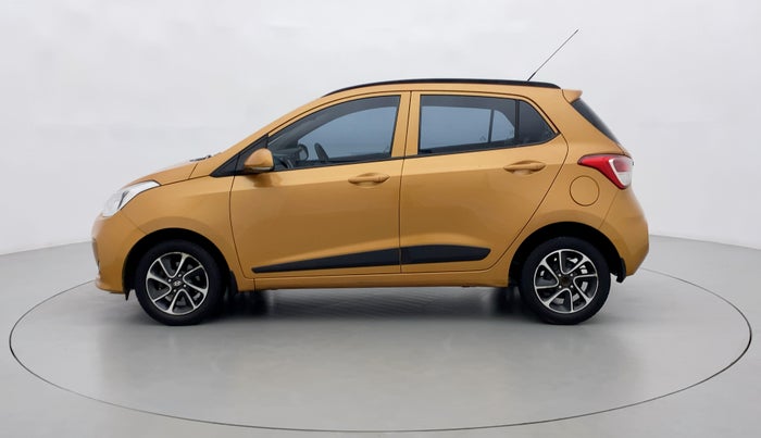 2017 Hyundai Grand i10 SPORTZ (O) 1.2 AT VTVT, Petrol, Automatic, 38,616 km, Left Side