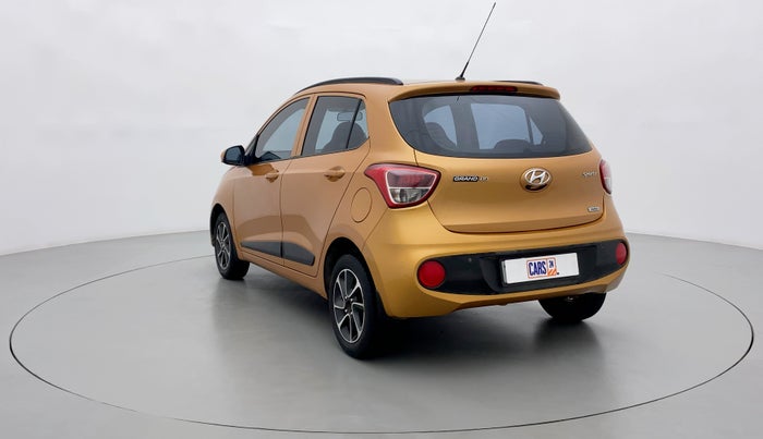 2017 Hyundai Grand i10 SPORTZ (O) 1.2 AT VTVT, Petrol, Automatic, 38,616 km, Left Back Diagonal