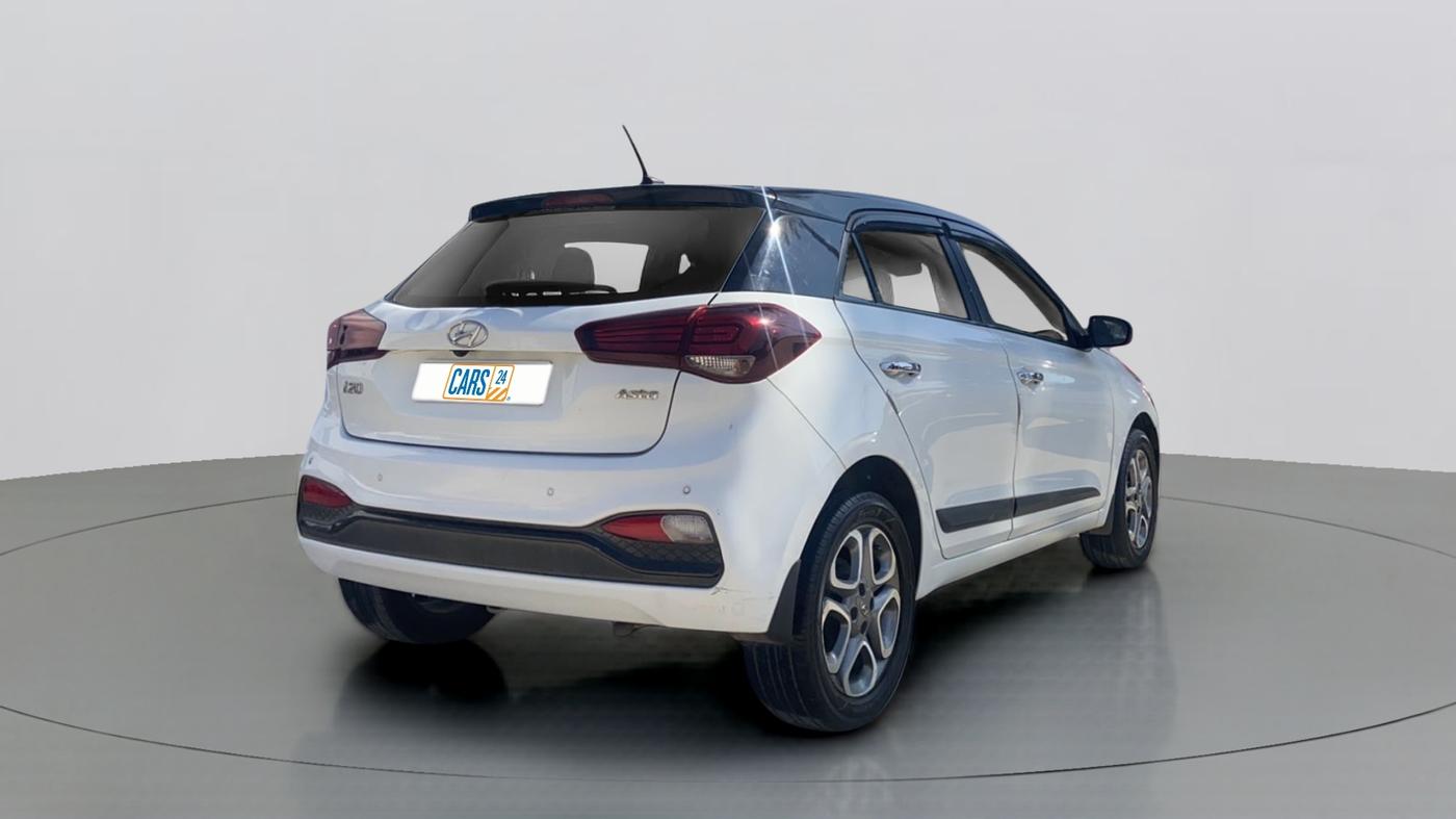 2018 Hyundai Elite i20 ASTA 1.2 (O), Petrol, Manual, 77,794 km, Right Back Diagonal