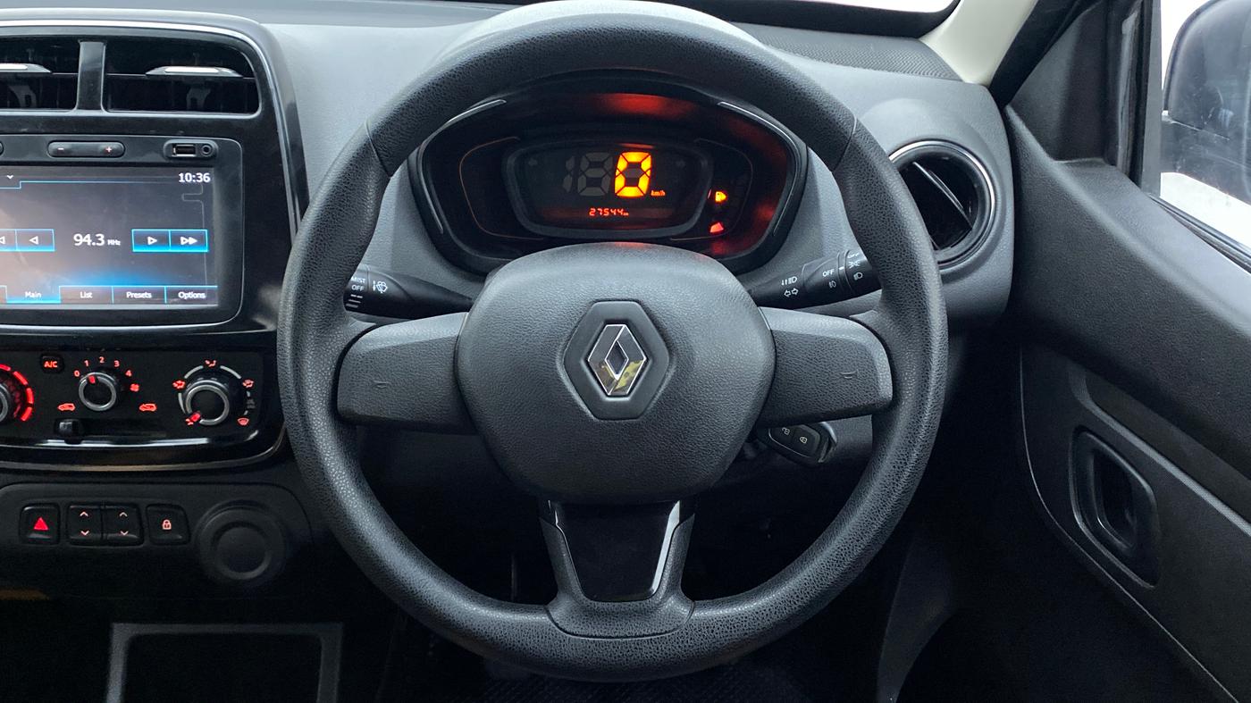 2018 Renault Kwid RXT, Petrol, Manual, 27,544 km, Steering Wheel Close Up