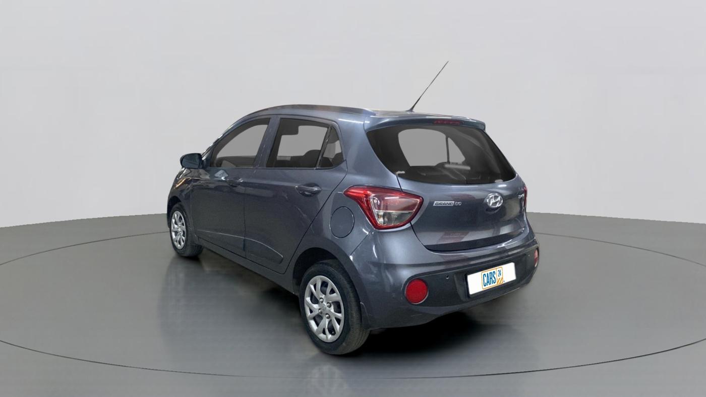2018 Hyundai Grand i10 SPORTZ 1.2 KAPPA VTVT, Petrol, Manual, 30,114 km, Left Back Diagonal