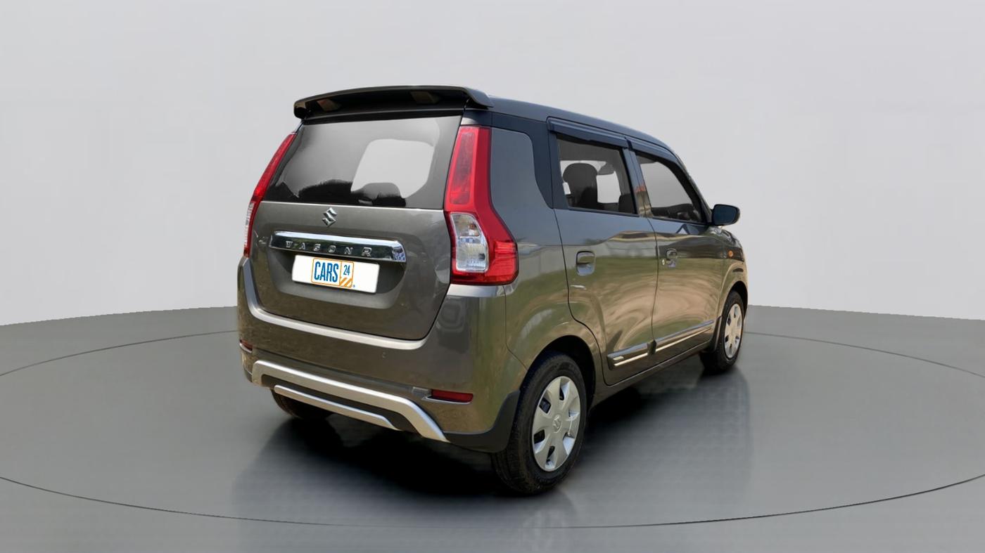 2021 Maruti New Wagon-R VXI 1.0, Petrol, Manual, 11,371 km, Right Back Diagonal