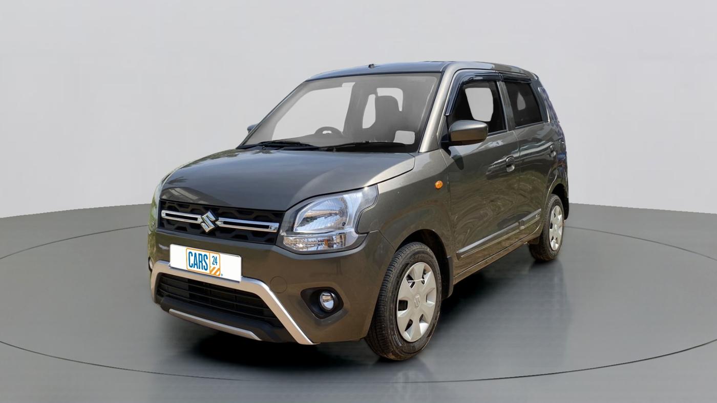 2021 Maruti New Wagon-R VXI 1.0, Petrol, Manual, 11,371 km, Left Front Diagonal