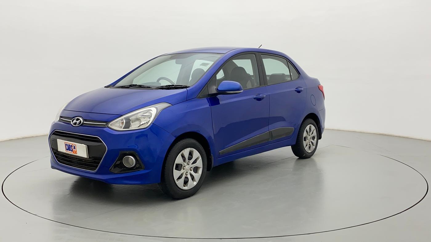2014 Hyundai Xcent S 1.2, Petrol, Manual, 81,446 km, Left Front Diagonal
