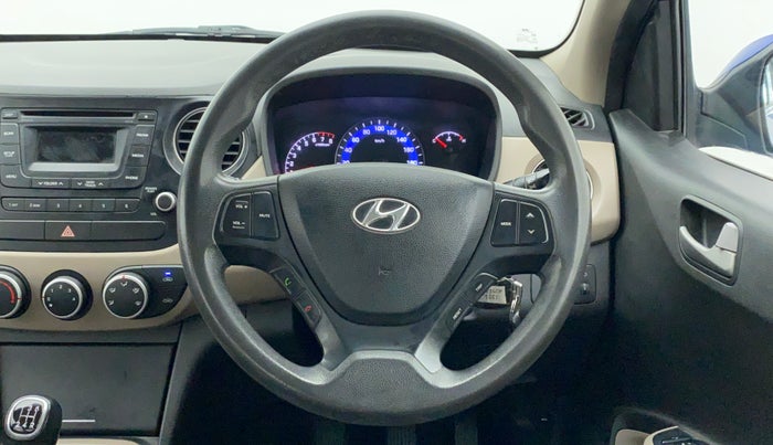 2014 Hyundai Xcent S 1.2, Petrol, Manual, 81,446 km, Steering Wheel Close Up