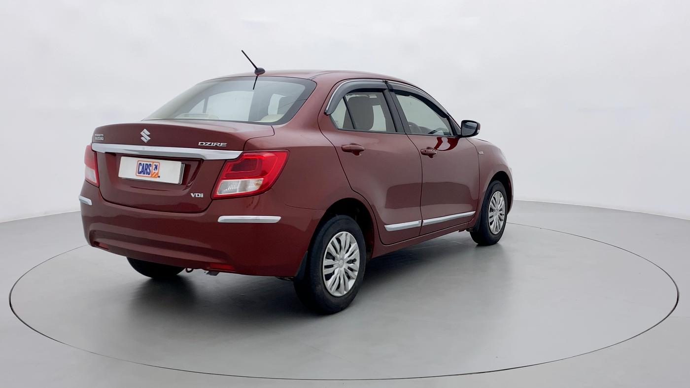 2018 Maruti Dzire VDI, Diesel, Manual, 69,613 km, Right Back Diagonal