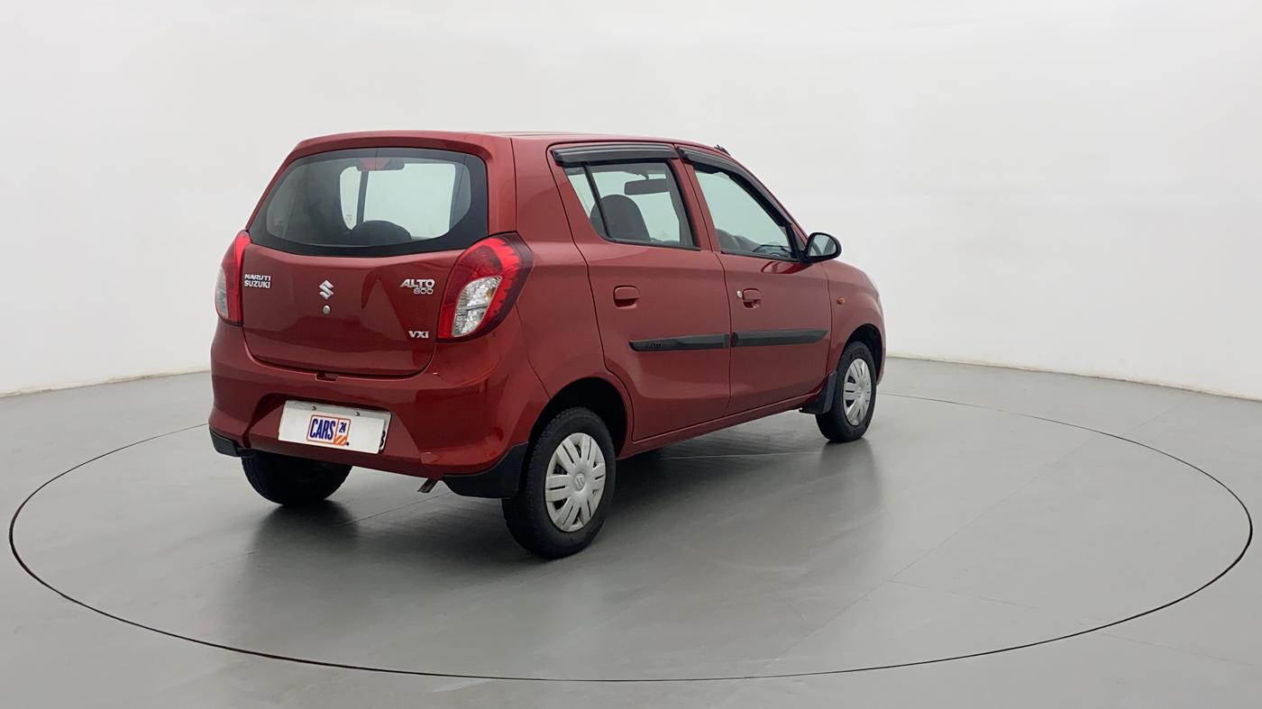 2017 Maruti Alto 800 VXI, Petrol, Manual, 27,496 km, Right Back Diagonal
