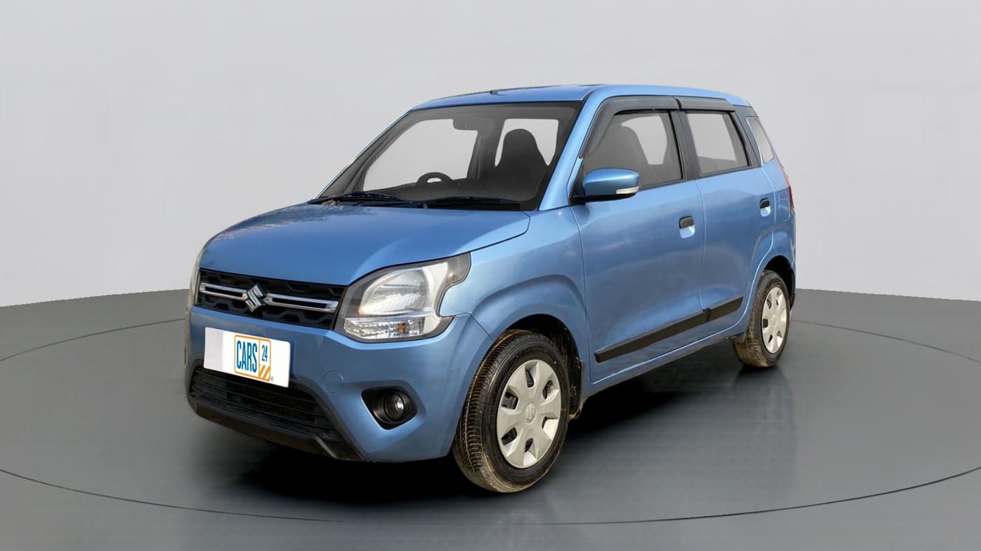 2019 Maruti New Wagon-R ZXI 1.2, Petrol, Manual, 56,250 km, Left Front Diagonal