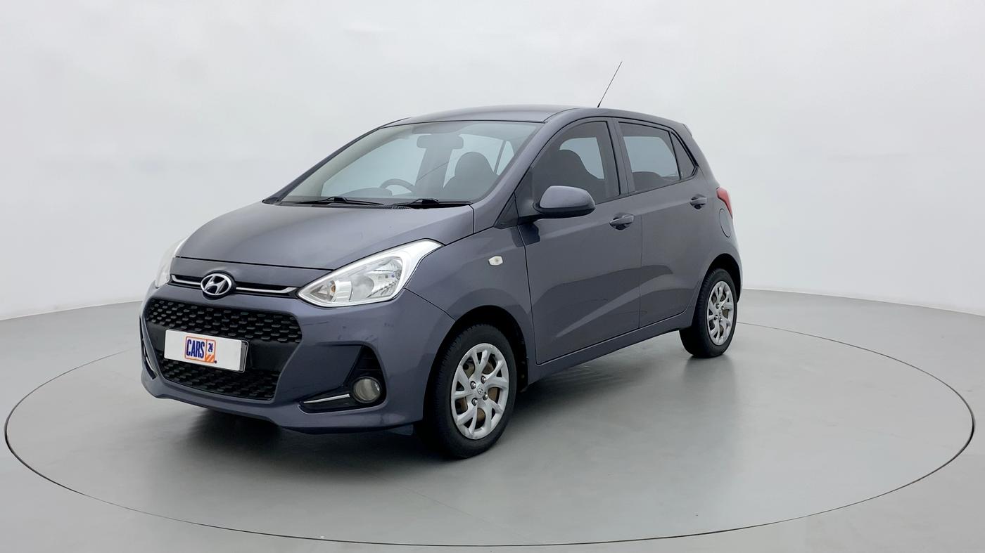 2017 Hyundai Grand i10 magna 1.2 crdi, Diesel, Manual, 95,620 km, Left Front Diagonal