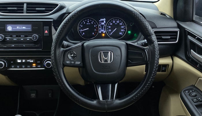 2019 Honda Amaze 1.2 V MT I-VTEC, Petrol, Manual, 32,041 km, Steering Wheel Close Up