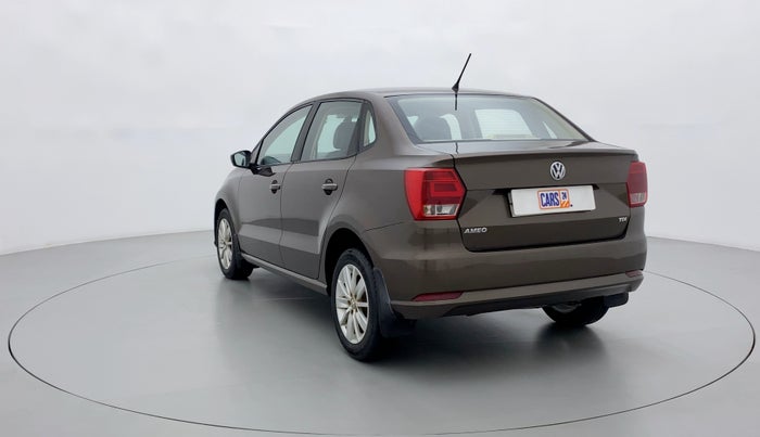 2017 Volkswagen Ameo HIGHLINE DSG 1.5 DIESEL , Diesel, Automatic, 74,849 km, Left Back Diagonal