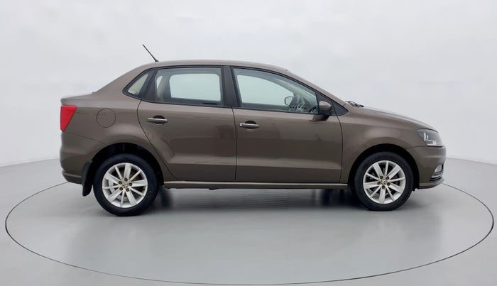 2017 Volkswagen Ameo HIGHLINE DSG 1.5 DIESEL , Diesel, Automatic, 74,849 km, Right Side View