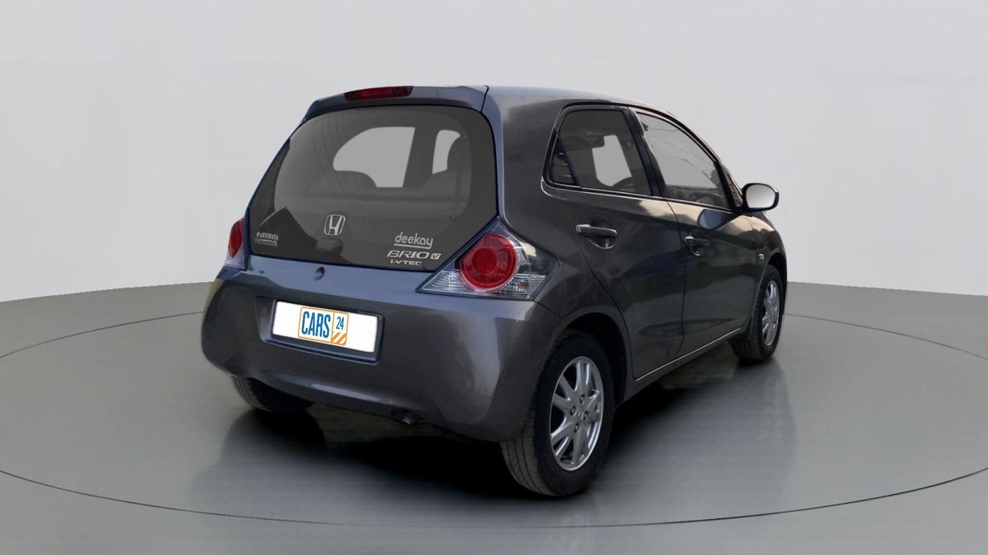 2012 Honda Brio 1.2 V MT I VTEC, Petrol, Manual, 62,931 km, Right Back Diagonal