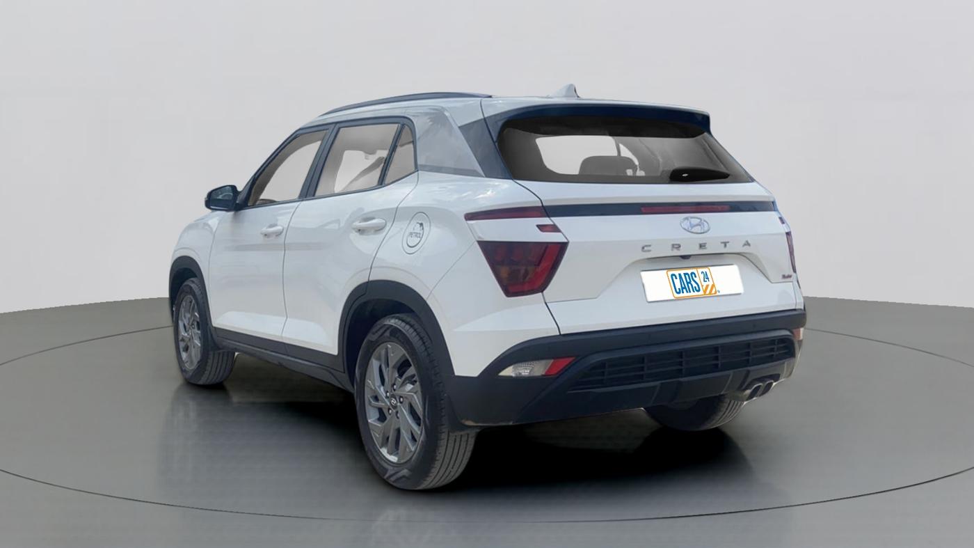 2021 Hyundai Creta SX (O) 1.4 TURBO DCT, Petrol, Automatic, 14,350 km, Left Back Diagonal