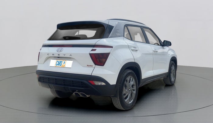 2021 Hyundai Creta SX (O) 1.4 TURBO DCT, Petrol, Automatic, 14,350 km, Right Back Diagonal
