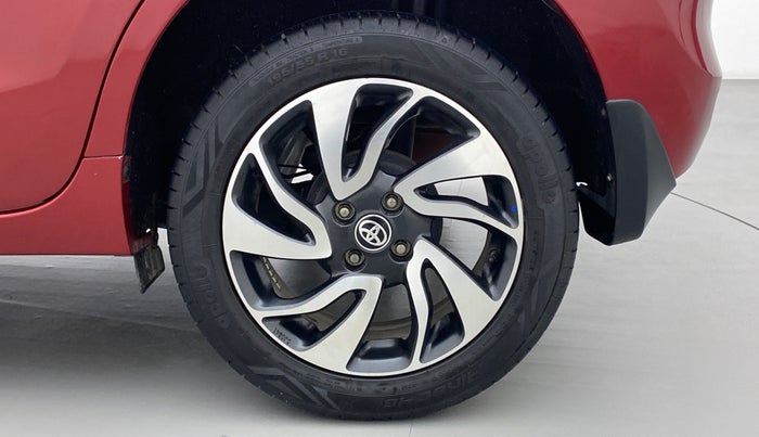 2019 Toyota Glanza V CVT, Petrol, Automatic, 32,624 km, Left Rear Wheel