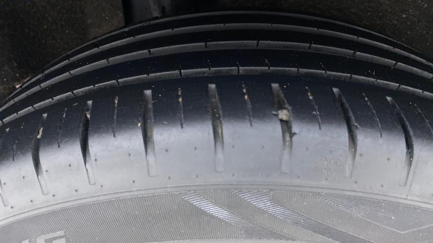 2019 Toyota Glanza V CVT, Petrol, Automatic, 32,624 km, Right Rear Tyre Tread